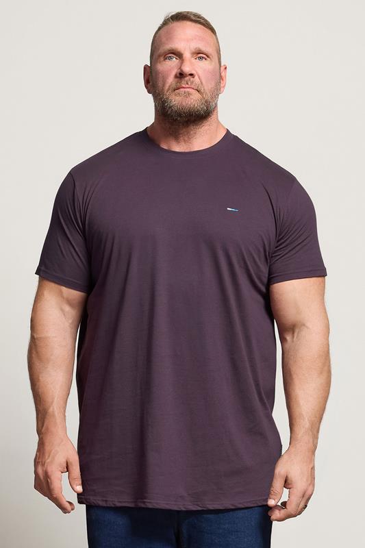 BadRhino Big & Tall Brown/Blue/Red/Green/Purple 5 Pack Core T-Shirts | BadRhino 2