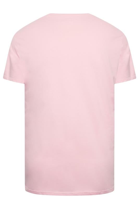 BadRhino Big & Tall Light Pink Core T-Shirt | BadRhino 4