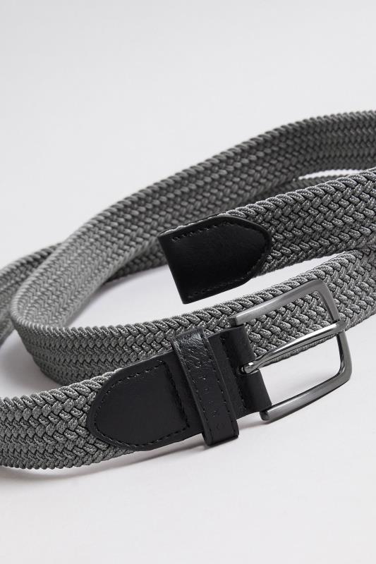 RHINO FLEX Grey Flex Elastic Belt