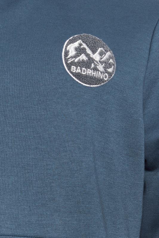 BadRhino Navy Blue Patch Logo Hoodie | BadRhino 5