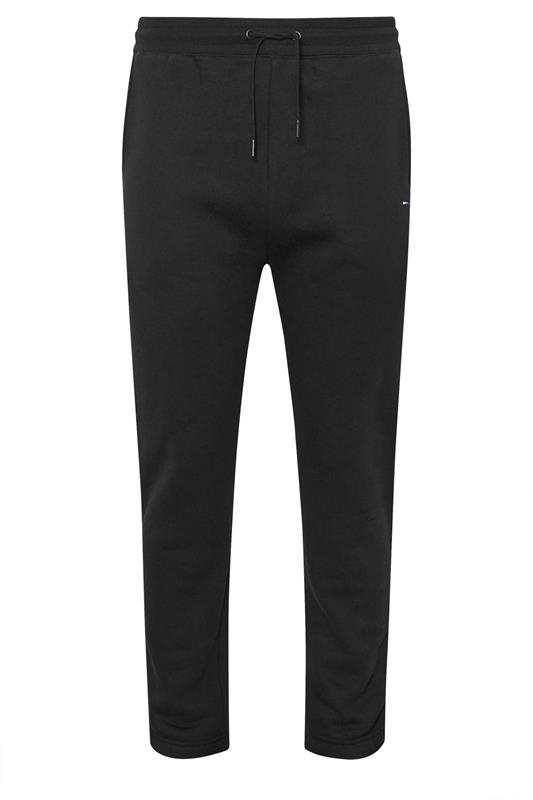 BadRhino Big & Tall Black Essential Joggers | BadRhino 1
