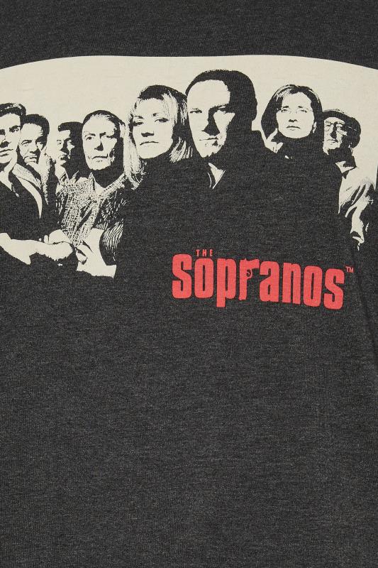 BadRhino Big & Tall Grey 'The Sopranos' Graphic T-Shirt | BadRhino 3