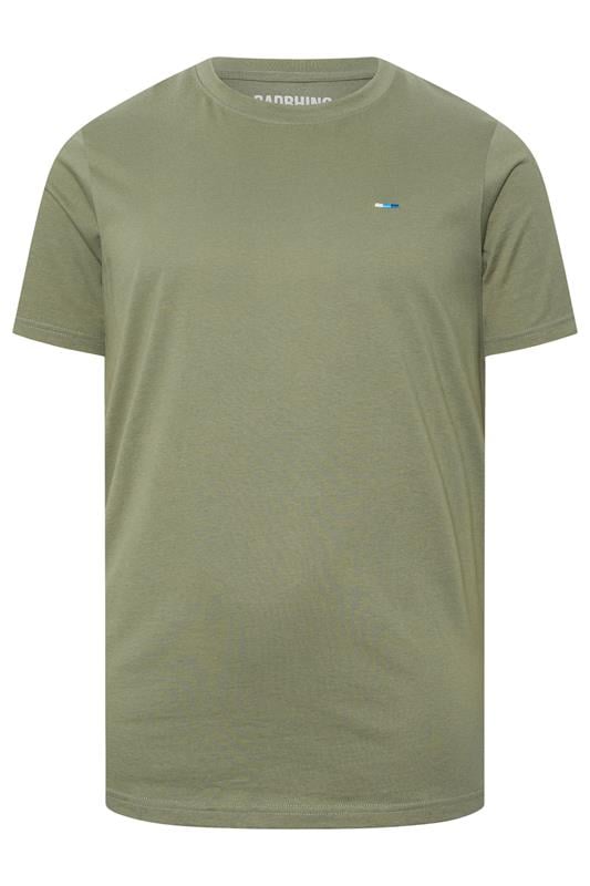 BadRhino Big & Tall 5 PACK Black/Green/Marshmellow White/Brown/Blue T-Shirts | BadRhino 8