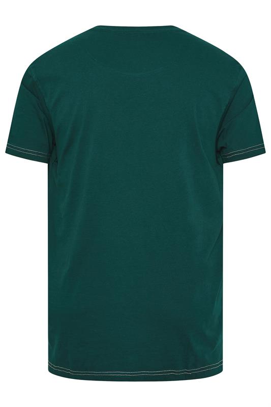 KAM Big & Tall Green Lake Yellowstone Graphic T-Shirt | BadRhino 2