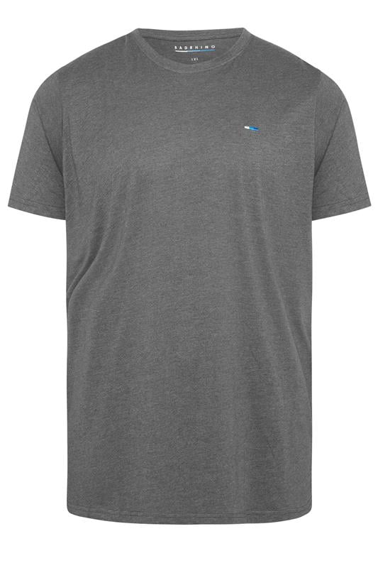 BadRhino Big & Tall Charcoal Grey Extra Long Core T-Shirt | BadRhino 1