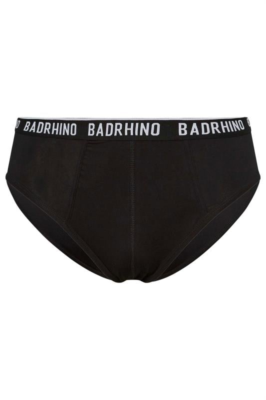 BadRhino Big & Tall 5 PACK Black Briefs | BadRhino 4