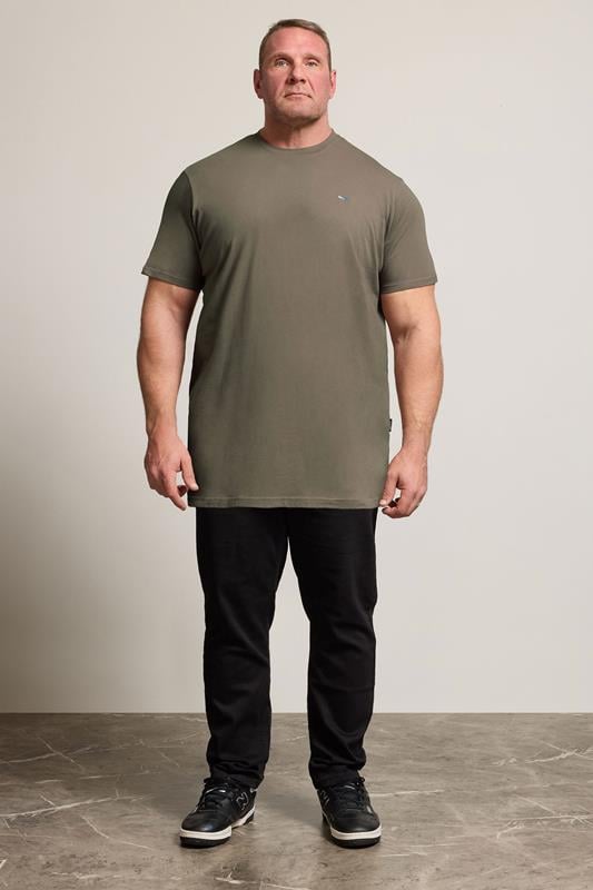 BadRhino Big & Tall Brown Extra Long T-Shirt | BadRhino 2