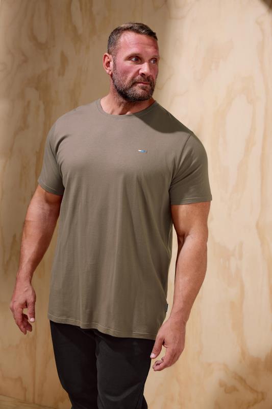 Men's  BadRhino Big & Tall Brown Core T-Shirt