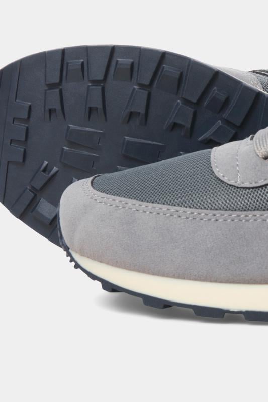 JACK & JONES Grey 'Spirit' Runner Trainers | BadRhino 4