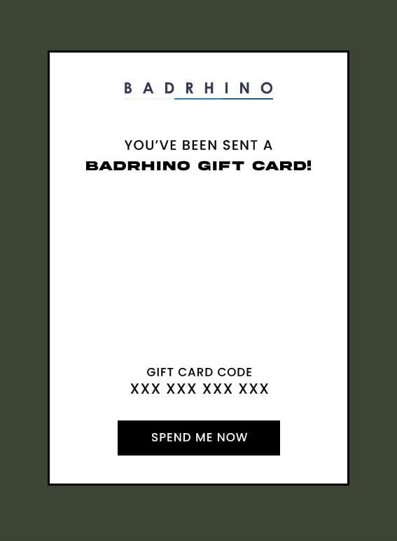 Men's  BadRhino £10 - £150 Online Gift Card Green