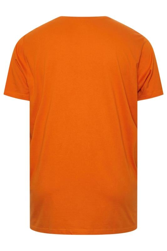 BadRhino Big & Tall Pumpkin Orange Core T-Shirt | BadRhino 5