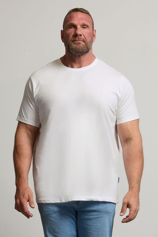 Men's T-Shirts BadRhino Big & Tall White Core T-Shirt