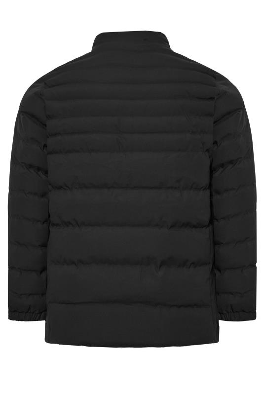 BadRhino Big & Tall Black Waterproof Puffer Jacket | BadRhino 5