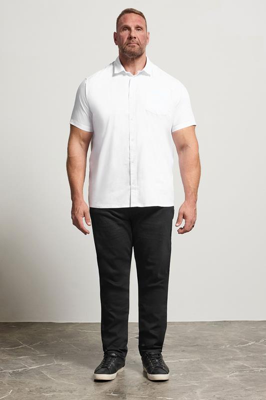 BadRhino Big & Tall White Short Sleeve Shirt | BadRhino 2