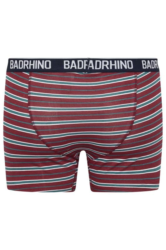 BadRhino Big & Tall 3 PACK Navy Blue Stripe & Spot Trunks | BadRhino 6