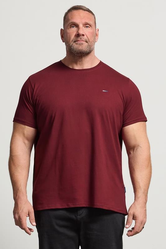 Men's  BadRhino Big & Tall Windsor Wine Red Core T-Shirt
