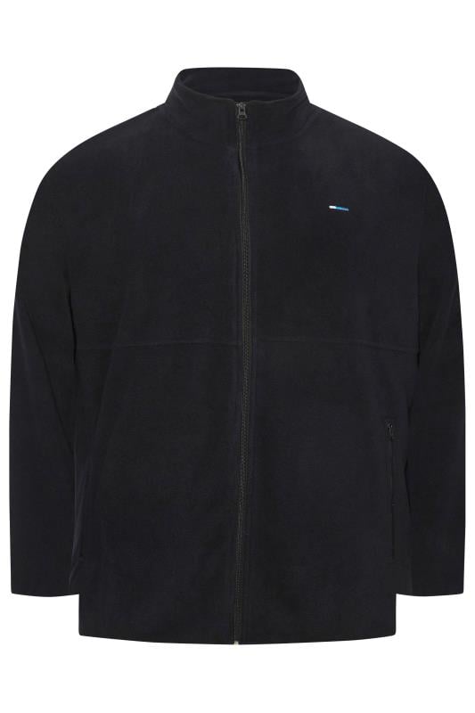 BadRhino Black Essential Zip Through Fleece | BadRhino 4