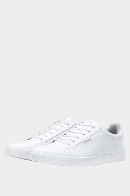 Men's Gifts JACK & JONES White Faux Leather Trainers