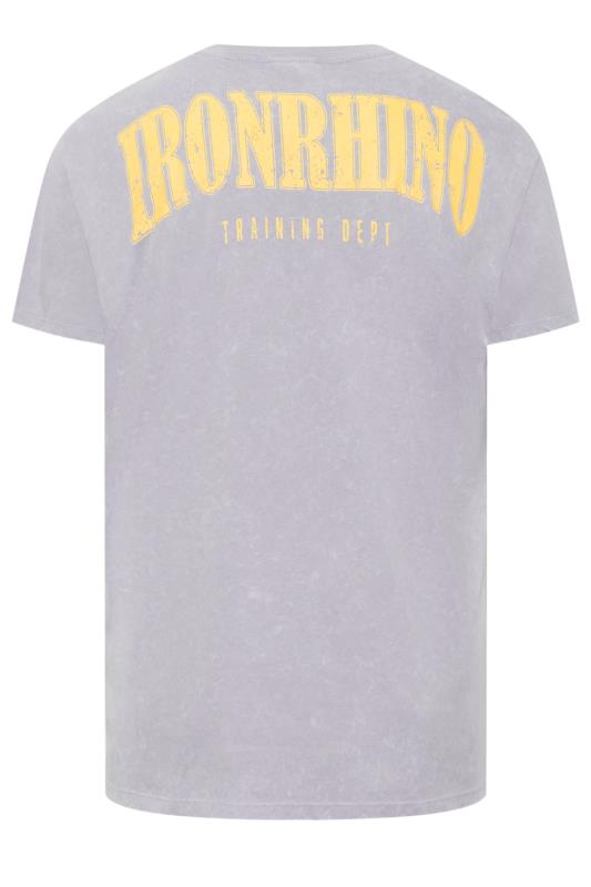 IronRhino Big & Tall Purple Acid Wash T-Shirt | BadRhino 6