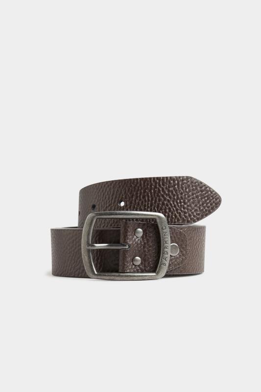 BadRhino Brown Leather Belt | BadRhino