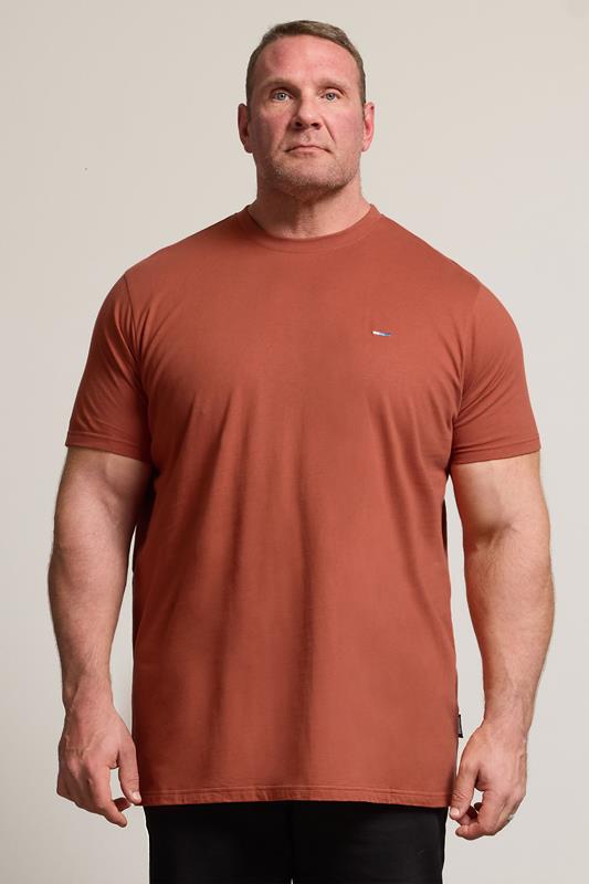 Men's  BadRhino Big & Tall Clay Orange Extra Long Core T-Shirt