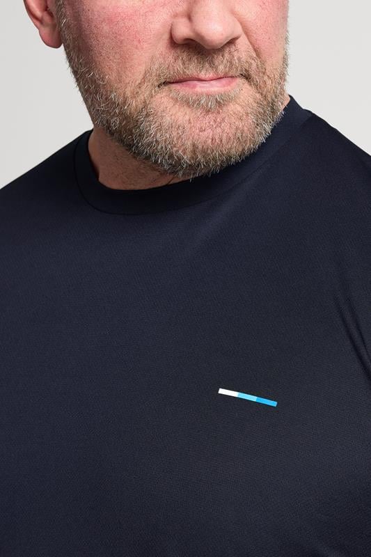 BadRhino Big & Tall Navy Blue Active T-Shirt | BadRhino 4