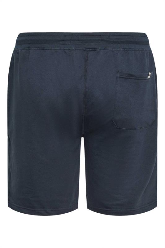 D555 Big & Tall Navy Blue Shorts | BadRhino 2