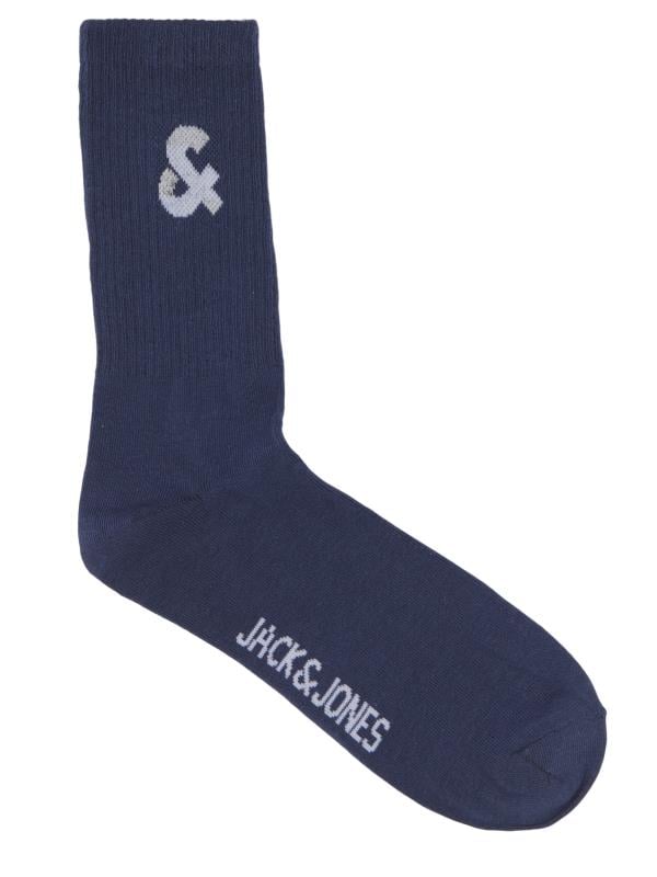 JACK & JONES Brown 3 Pack Tennis Socks | BadRhino 3