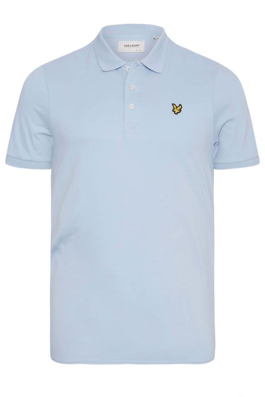 LYLE & SCOTT Light Blue Logo Polo Shirt | BadRhino 2