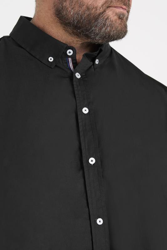 BadRhino Big & Tall 2 PACK Black Short Sleeve Poplin Shirts | BadRhino 4