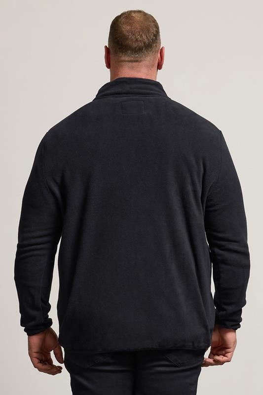 BadRhino Black Essential Zip Through Fleece | BadRhino 4