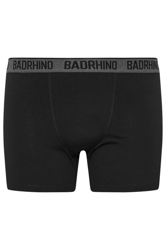 BadRhino 5 PACK Black Marl Waistband Trunks | BadRhino 7