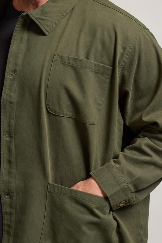 BadRhino Khaki Green Overshirt 4