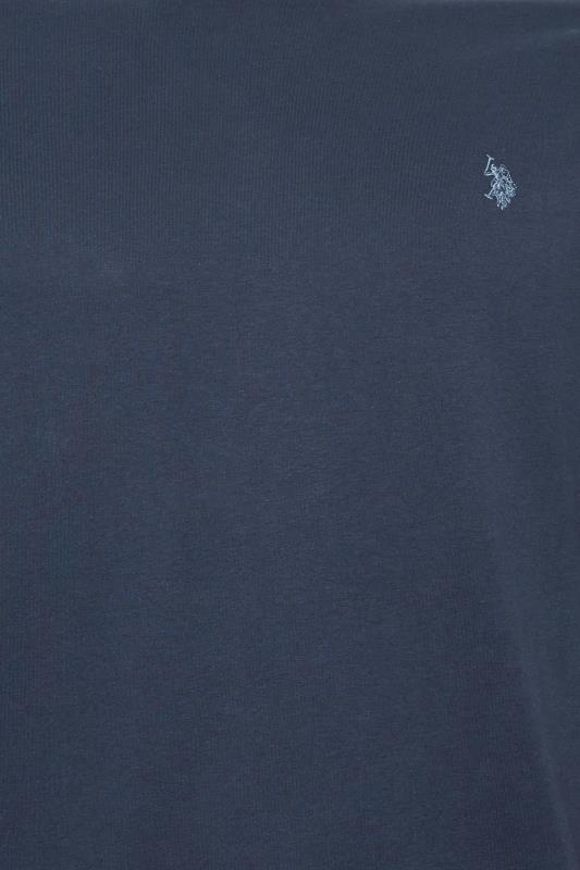 U.S. POLO ASSN. Big & Tall Navy Blue Core T-Shirt | BadRhino