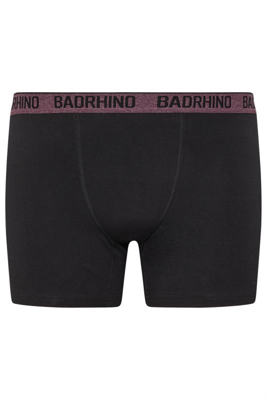 BadRhino 5 PACK Black Marl Waistband Trunks | BadRhino 6