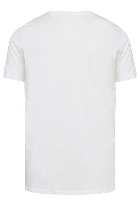 BadRhino Big & Tall 5 Pack Black/White/Navy Blue/Green/Grey Extra Long Core T-Shirts| BadRhino 8