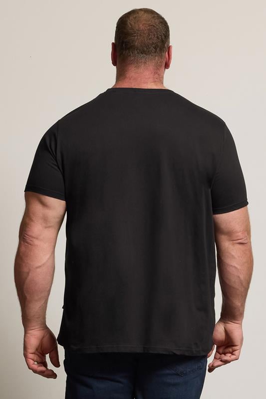 BadRhino Big & Tall Black & Red Iron Maiden Graphic T-Shirt | BadRhino 3