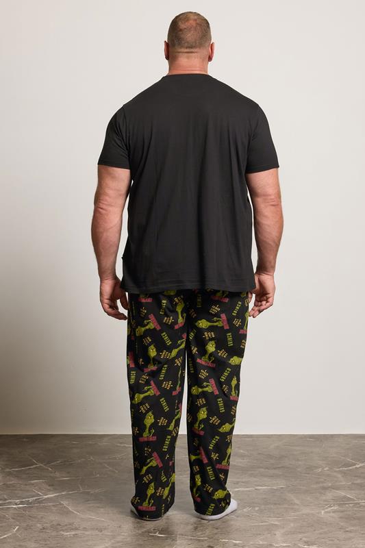 BadRhino Big & Tall Black Grinch Pyjama Set | BadRhino 2