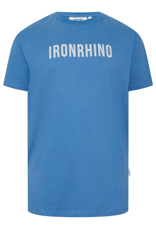 IronRhino Big & Tall Blue 'Power Lifting' T-Shirt | BadRhino 5