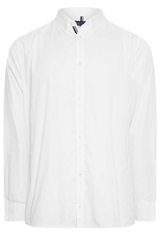 BadRhino Big & Tall White Poplin Shirt | BadRhino 2