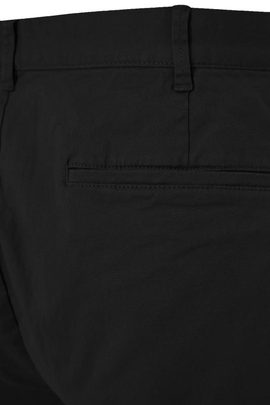 BadRhino Black Stretch Chino Shorts | BadRhino 4