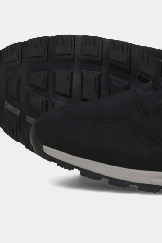 JACK & JONES Black Hike Trainers | BadRhino 3