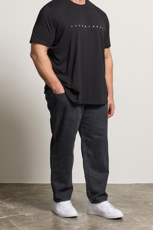  JACK & JONES Big & Tall Black Jeans