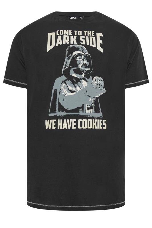 D555 Big & Tall Black Star Wars 'We Have Cookies' Slogan T-Shirt | BadRhino 3