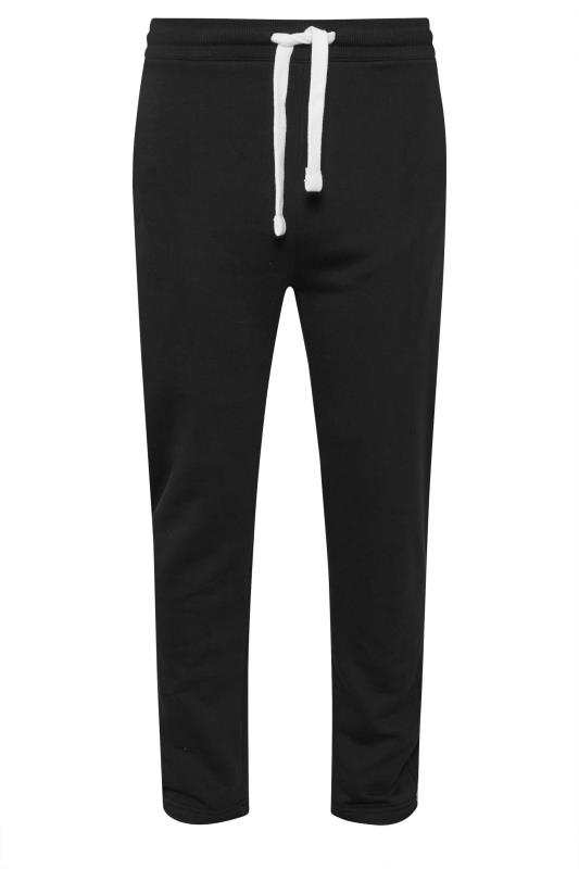 BadRhino Big & Tall Black Premium Open Hem Joggers | BadRhino 4