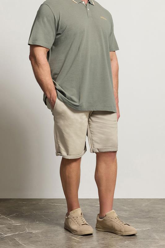  JACK & JONES Big & Tall Crockery Brown Shorts