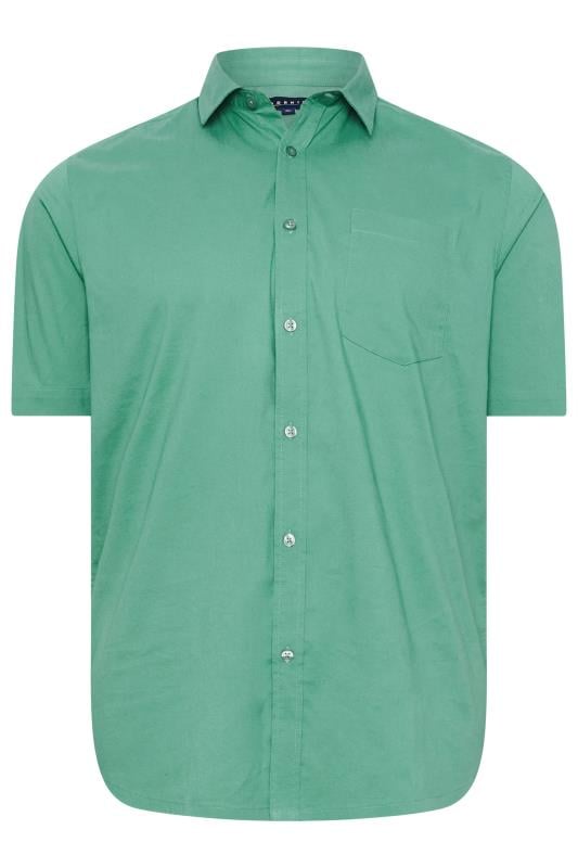 BadRhino Big & Tall Green Stretch Short Sleeve Shirt | BadRhino 3