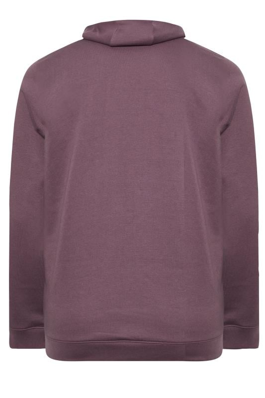 BadRhino Big & Tall Plum 'Authentic Vintage' Graphic Hoodie | BadRhino 5