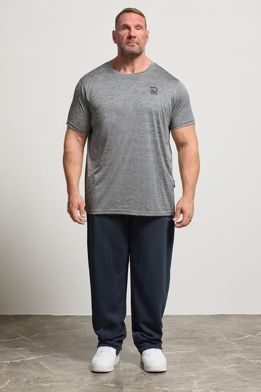 D555 Big & Tall Grey Lightweight T-Shirt | BadRhino 2