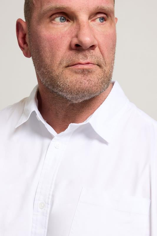 BadRhino Big & Tall White Long Sleeve Shirt | BadRhino 4